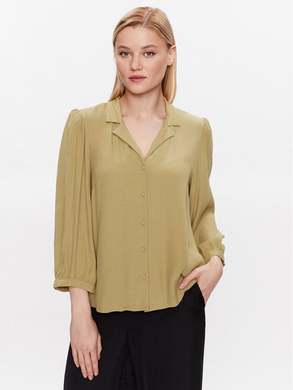 Moss Copenhagen Moss Copenhagen Риза Galiena 16839 Зелен Relaxed Fit