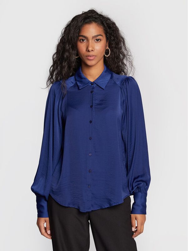 Moss Copenhagen Moss Copenhagen Риза Maluca 17079 Тъмносин Regular Fit