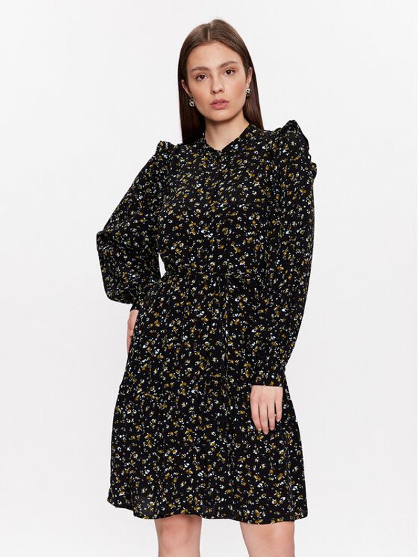 Moss Copenhagen Moss Copenhagen Рокля тип риза Bellaris 17414 Черен Regular Fit