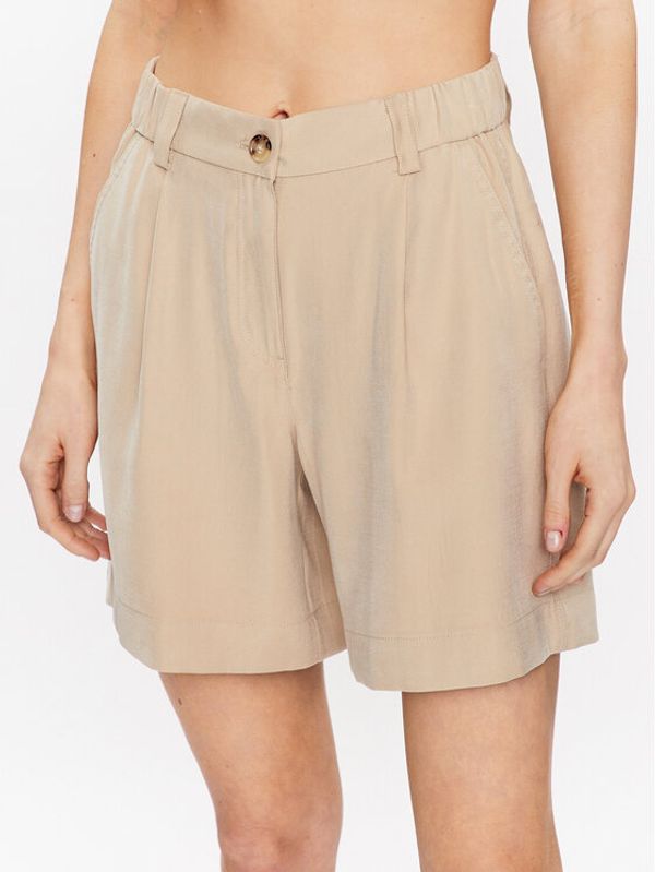 Moss Copenhagen Moss Copenhagen Шорти от плат 17471 Бежов Basic Fit