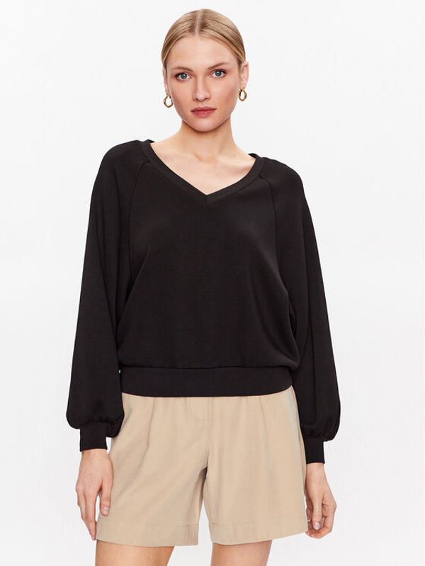 Moss Copenhagen Moss Copenhagen Суитшърт Nelina 17461 Черен Regular Fit