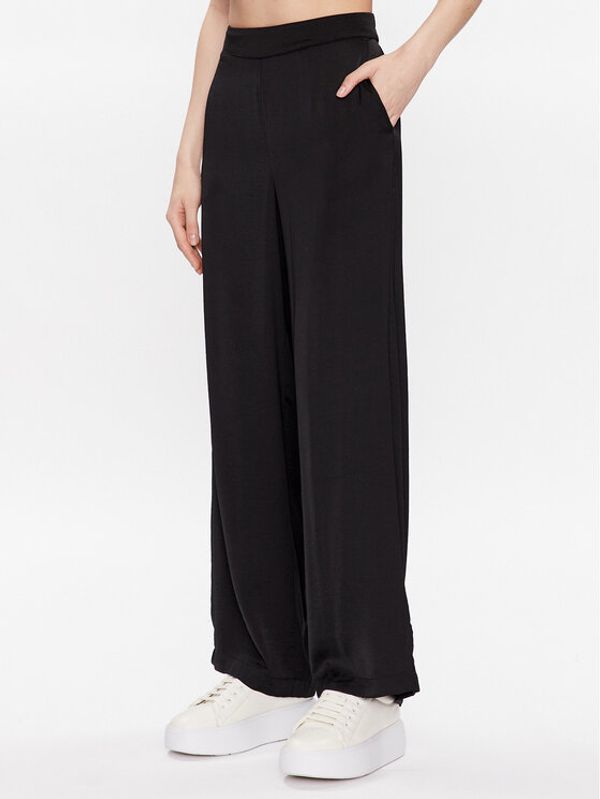 Moss Copenhagen Moss Copenhagen Текстилни панталони Baria 17245 Черен Regular Fit