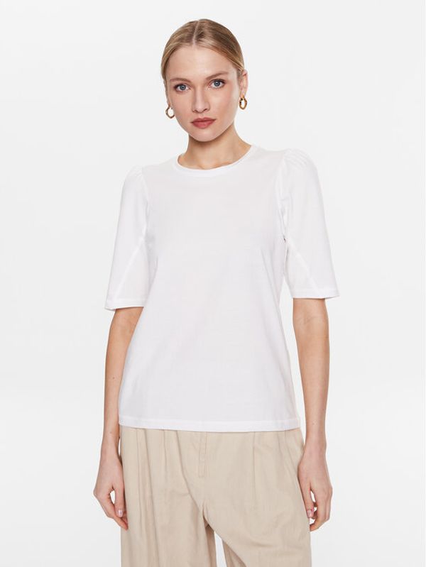 Moss Copenhagen Moss Copenhagen Тишърт Tiffa 17329 Бял Regular Fit