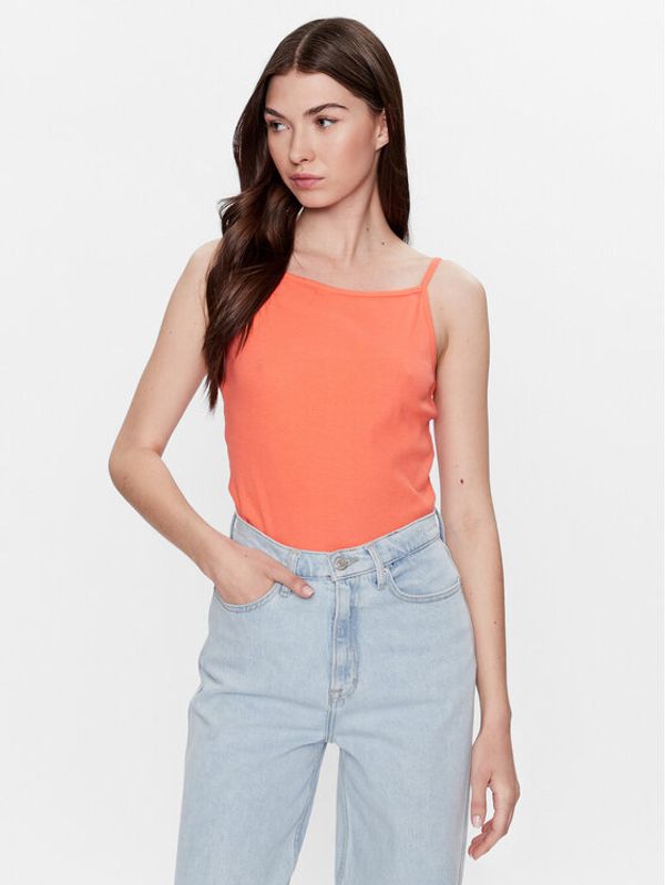 Moss Copenhagen Moss Copenhagen топ 17514 Оранжев Basic Fit