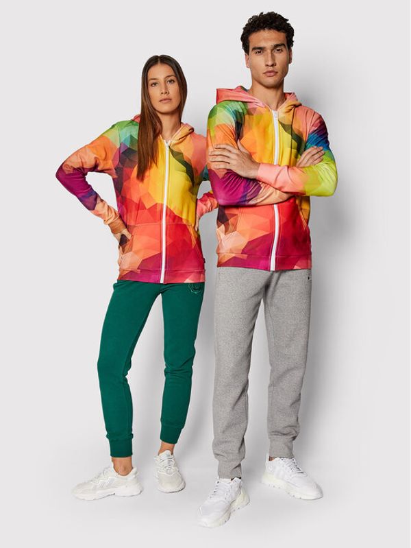 Mr. GUGU & Miss GO Mr. GUGU & Miss GO Суитшърт Unisex Colorful Geometric Цветен Regular Fit