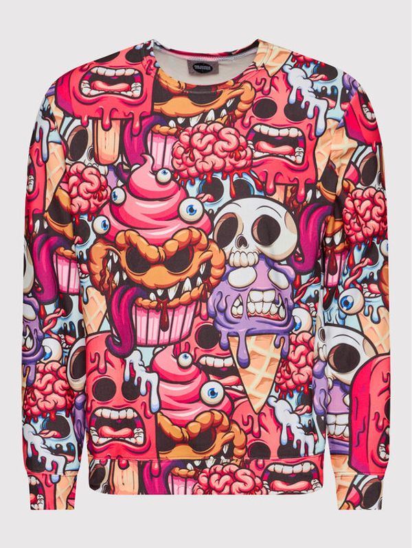 Mr. GUGU & Miss GO Mr. GUGU & Miss GO Суитшърт Unisex Galaxy Picture Цветен Regular Fit