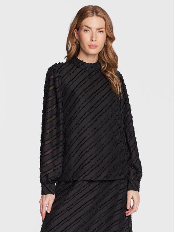 MSCH Copenhagen MSCH Copenhagen Блуза Karelia 17091 Черен Regular Fit