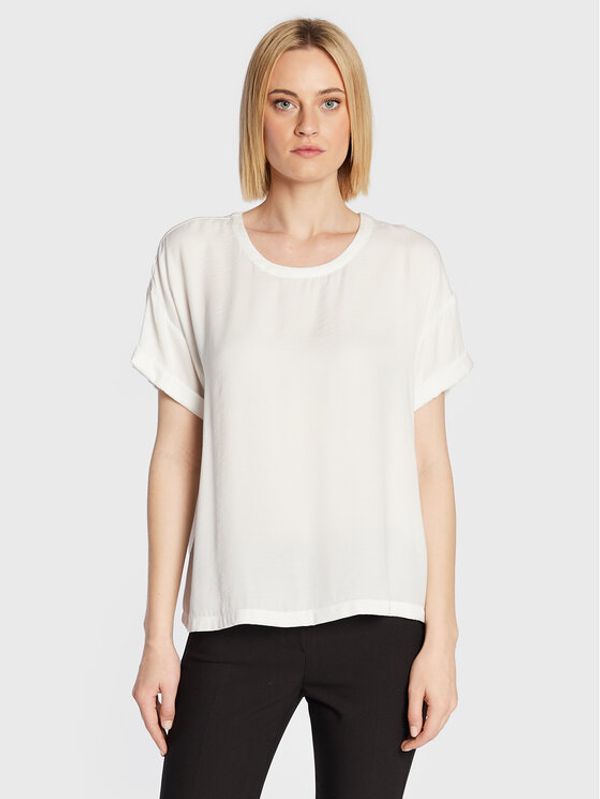 MSCH Copenhagen MSCH Copenhagen Блуза Maluca 17077 Бял Loose Fit
