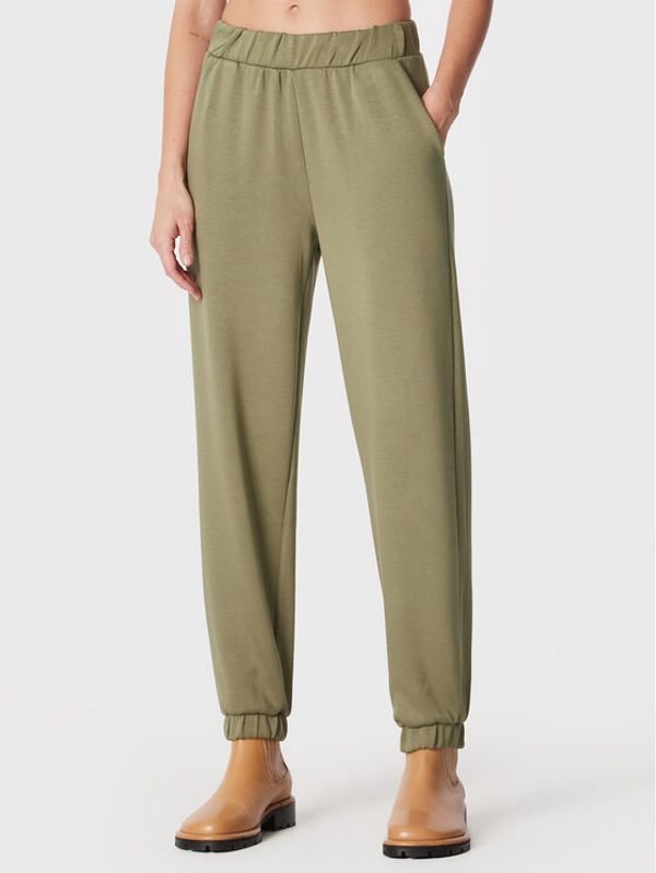 MSCH Copenhagen MSCH Copenhagen Долнище анцуг 17216 Зелен Regular Fit