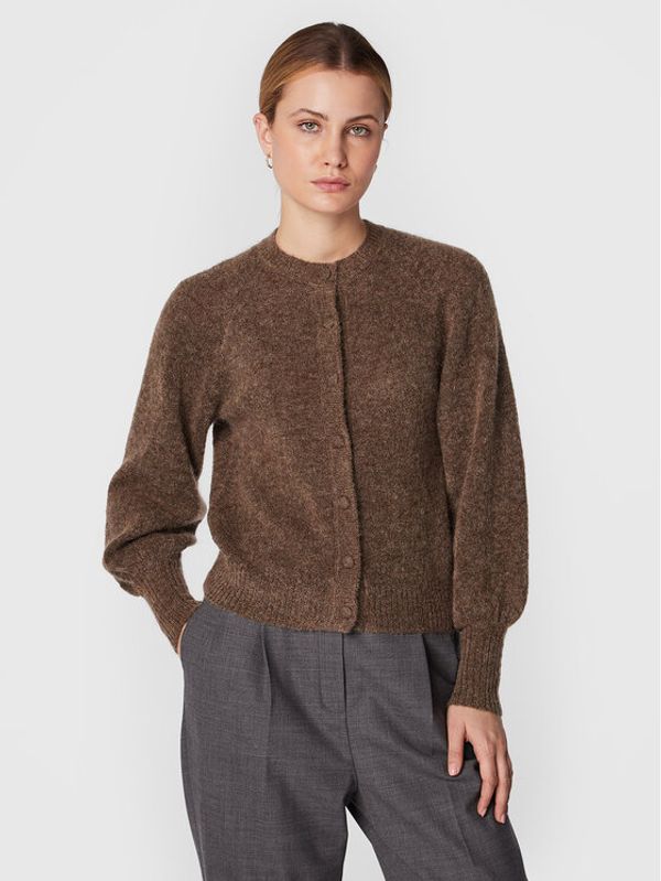 MSCH Copenhagen MSCH Copenhagen Кардиган Maimee 17225 Кафяв Regular Fit
