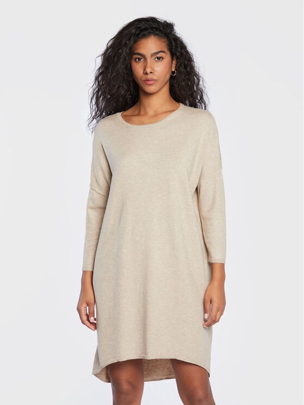 MSCH Copenhagen MSCH Copenhagen Плетена рокля Rachelle 16172 Бежов Regular Fit