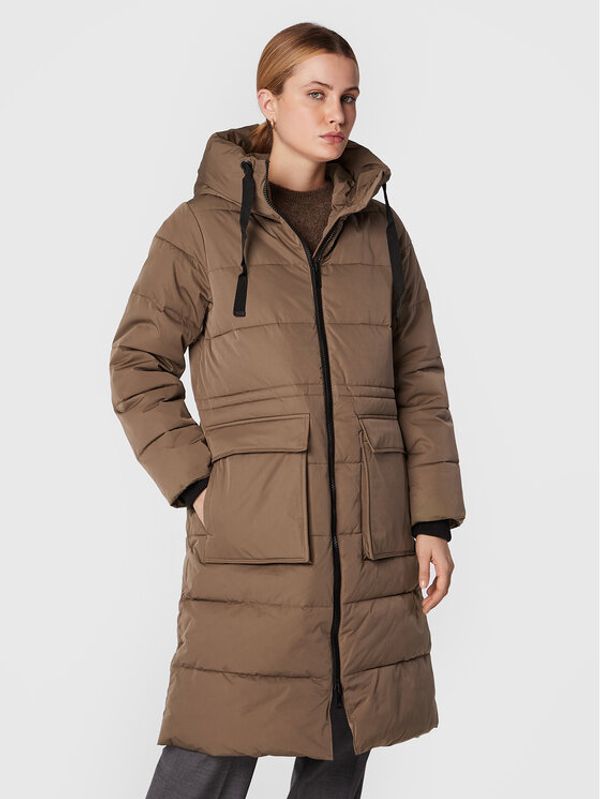 MSCH Copenhagen MSCH Copenhagen Пухено яке Pavinaria 17220 Кафяв Regular Fit