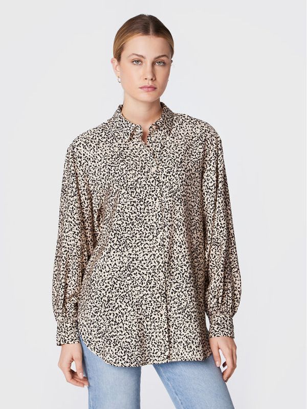 MSCH Copenhagen MSCH Copenhagen Риза Saloma Ladonna 17003 Бежов Relaxed Fit