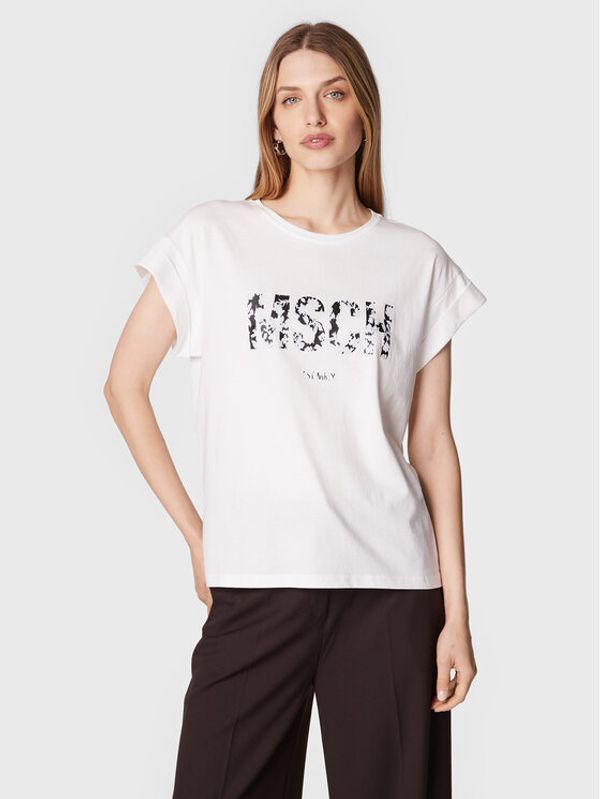 MSCH Copenhagen MSCH Copenhagen Тишърт Alva 16708 Бял Boxy Fit