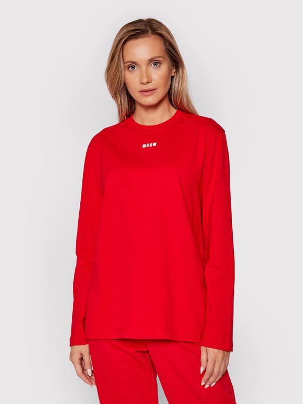 MSGM MSGM Блуза 2000MDM501 200002 Червен Regular Fit