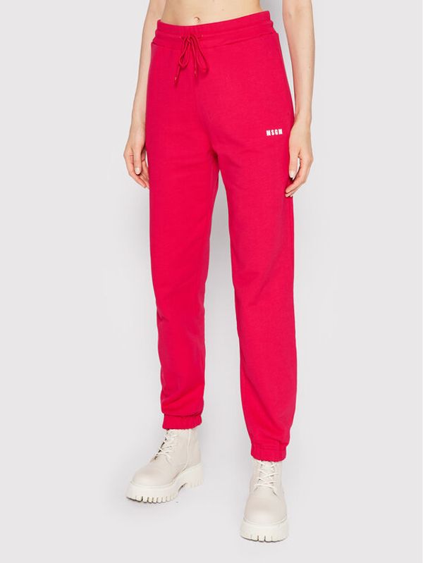 MSGM MSGM Долнище анцуг 3341MDP500 227799 Розов Regular Fit