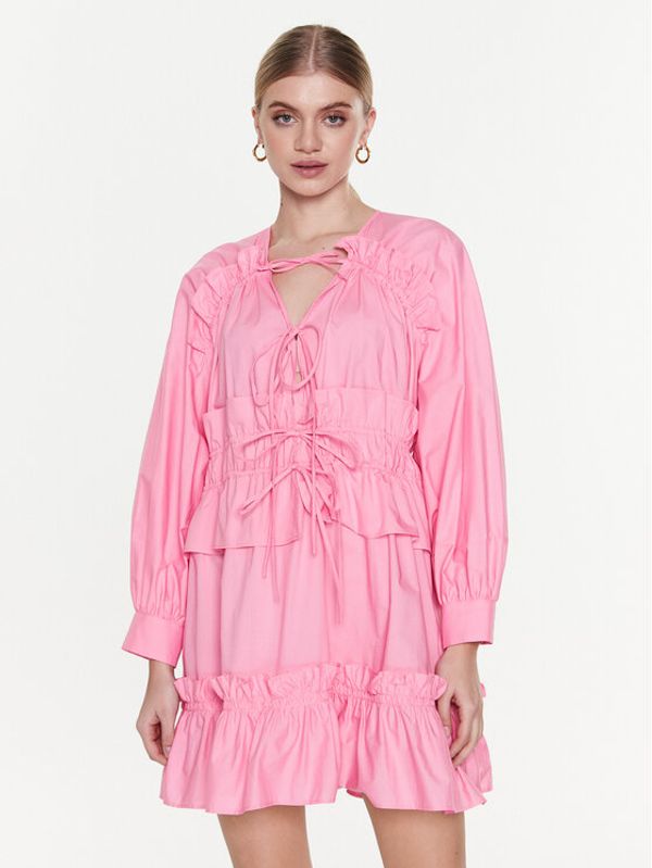 MSGM MSGM Ежедневна рокля 3441MDA03 237125 Розов Regular Fit