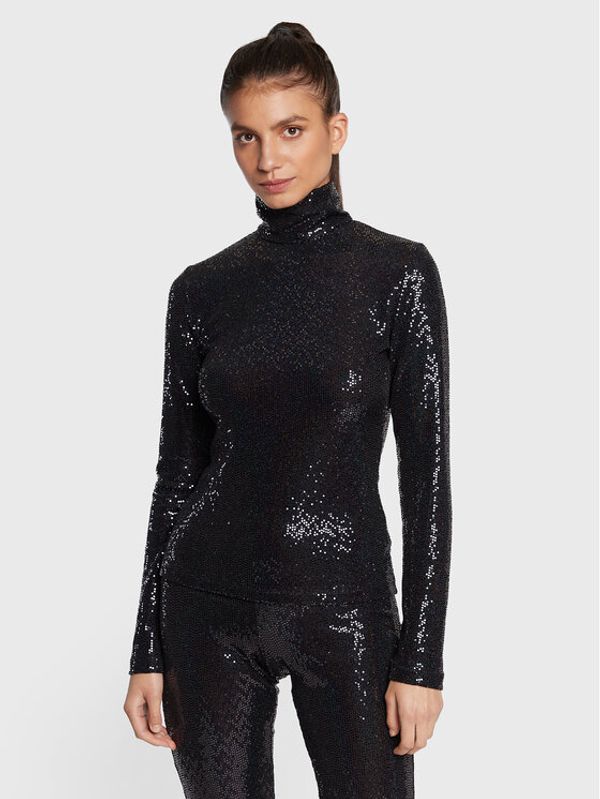 MSGM MSGM Поло 3341MDM15 227628 Черен Regular Fit