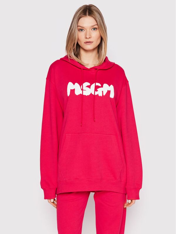 MSGM MSGM Суитшърт 3341MDM182 227799 Розов Regular Fit