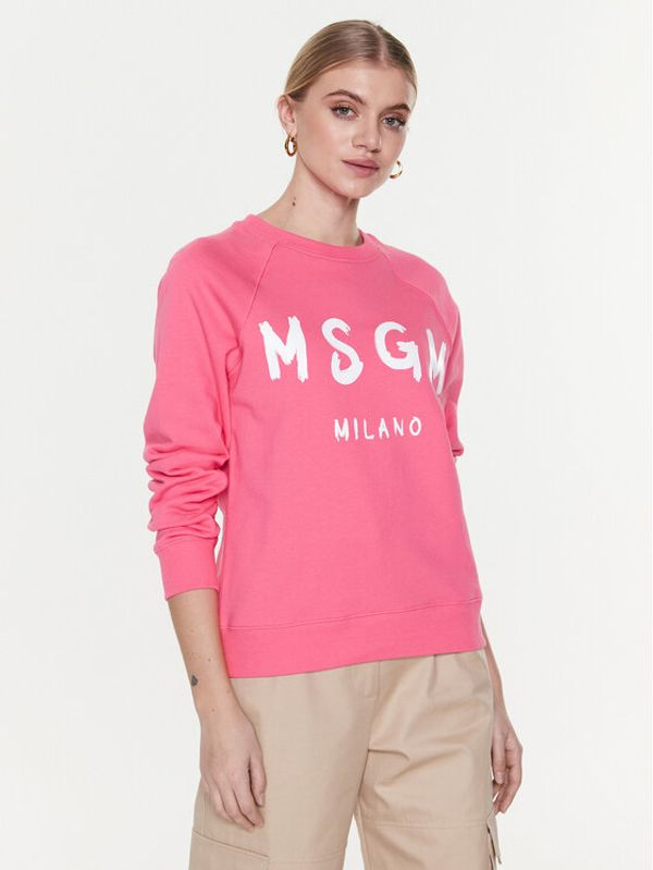 MSGM MSGM Суитшърт 3441MDM513 237000 Розов Regular Fit