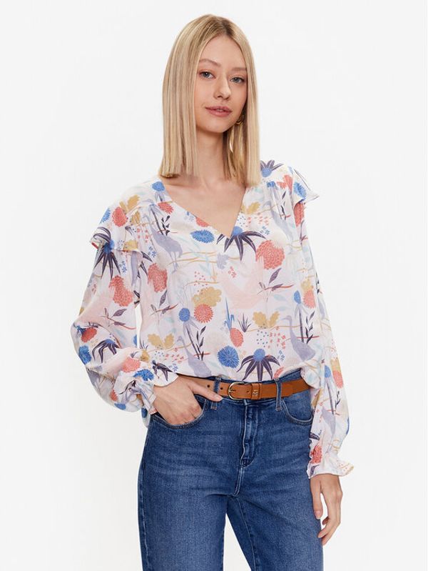 Mustang Mustang Блуза Emma 1013367 12388 Бежов Regular Fit