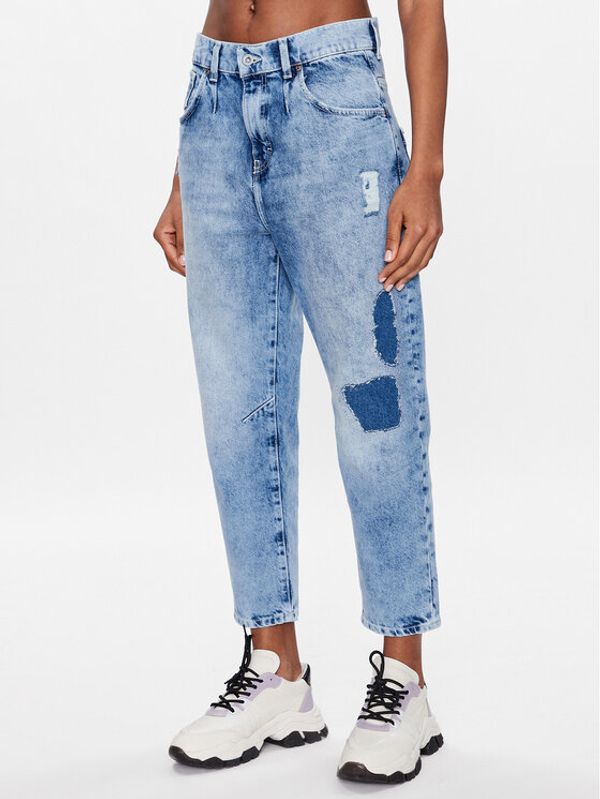 Mustang Mustang Дънки 1013450 Син Boyfriend Fit