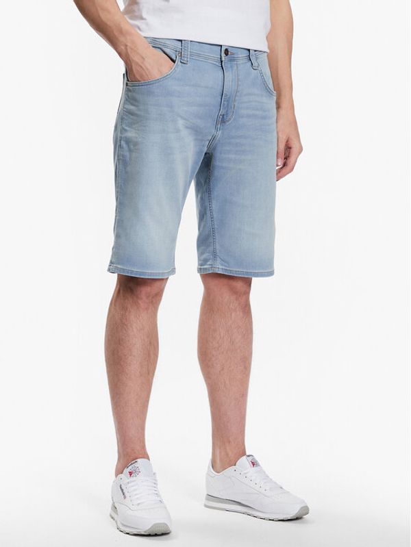 Mustang Mustang Дънкови шорти Chicago 1013433 Син Regular Fit