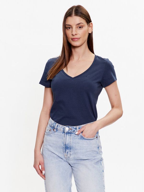 Mustang Mustang Тишърт Alexia 1013398 Тъмносин Regular Fit