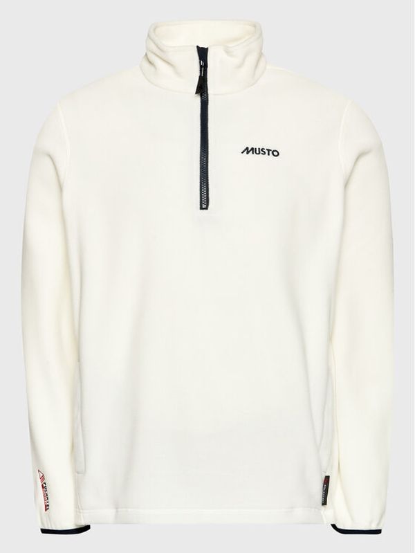 Musto Musto Полар M Snug Fleece 2.0 82284 Бял Slim Fit