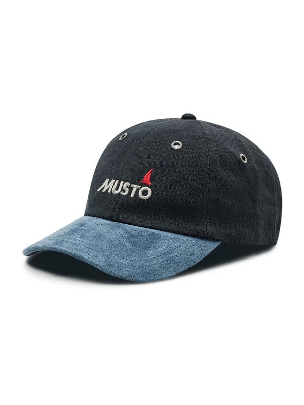 Musto Musto Шапка с козирка Evo Original Crew 80022 Черен
