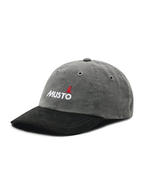 Musto Musto Шапка с козирка Evo Original Crew 80022 Сив