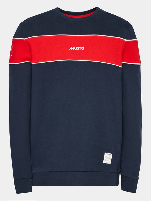 Musto Musto Суитшърт 64 82457 Тъмносин Regular Fit