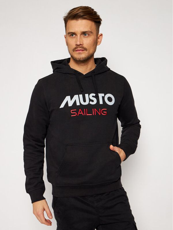 Musto Musto Суитшърт 82019 Черен Regular Fit