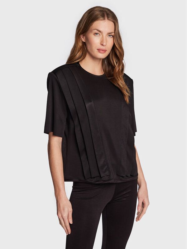 MVP Wardrobe MVP Wardrobe Блуза 5Th Avenue MVPI2TS059.0JE0021 Черен Relaxed Fit