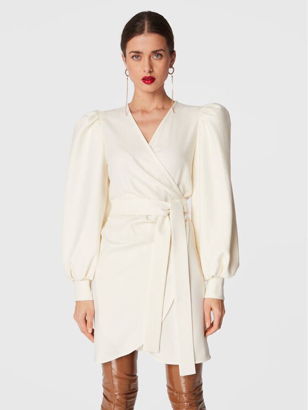 MVP Wardrobe MVP Wardrobe Коктейлна рокля Times Square MVPI2AB049.BPN0034 Бежов Regular Fit