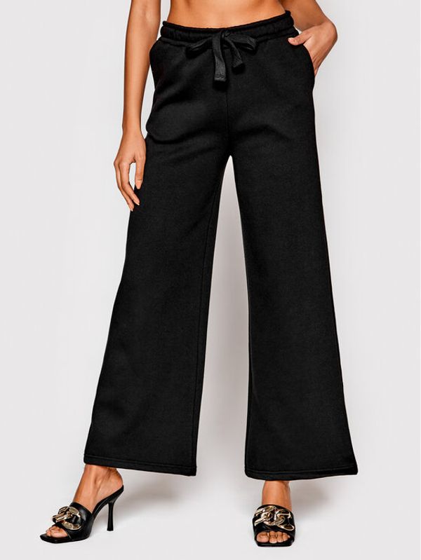 NA-KD NA-KD Долнище анцуг 1100-005464-0002-003 Черен Regular Fit