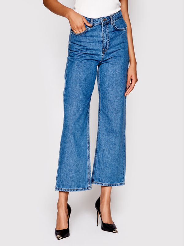 NA-KD NA-KD Дънки 1100-005828-0116-581 Син Relaxed Fit