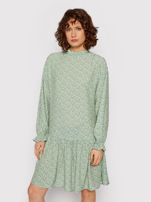 NA-KD NA-KD Ежедневна рокля 1018-008277-8202-581 Зелен Regular Fit