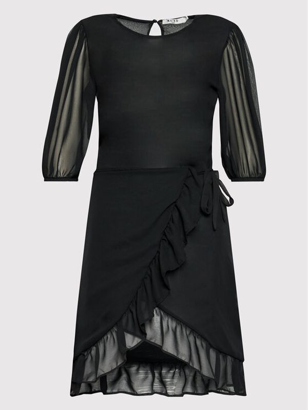 NA-KD NA-KD Ежедневна рокля 1018-008515-0002-582 Черен Regular Fit