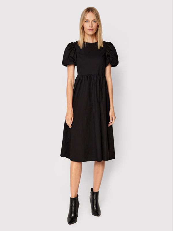 NA-KD NA-KD Ежедневна рокля 1018-009374-0002-581 Черен Regular Fit