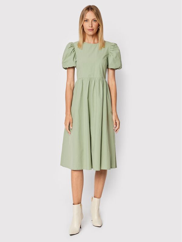 NA-KD NA-KD Ежедневна рокля 1018-009374-5310-581 Зелен Regular Fit