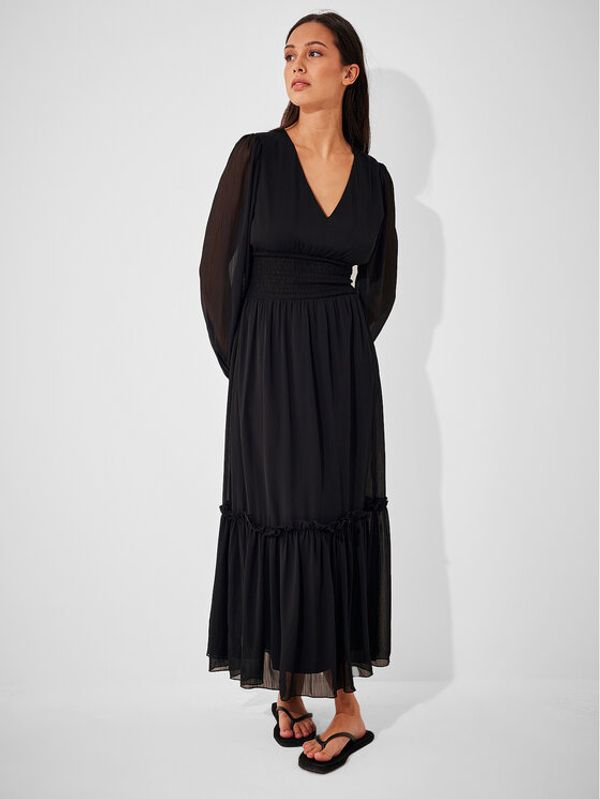 NA-KD NA-KD Ежедневна рокля 1100-006353-0002-581 Черен Regular Fit