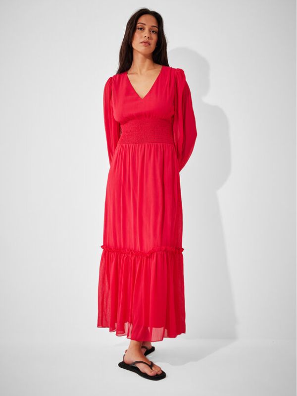 NA-KD NA-KD Ежедневна рокля 1100-006353-2008-581 Червен Regular Fit