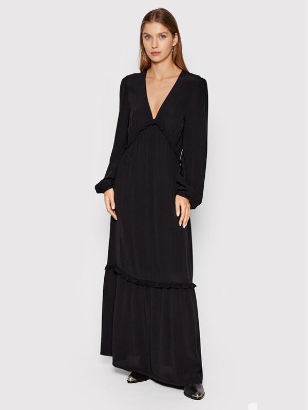 NA-KD NA-KD Ежедневна рокля Balloon Sleeve 1018-008317-0002-581 Черен Regular Fit