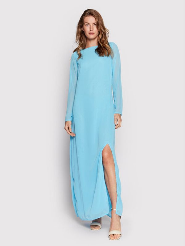 NA-KD NA-KD Лятна рокля 1100-005427-0970-581 Син Regular Fit