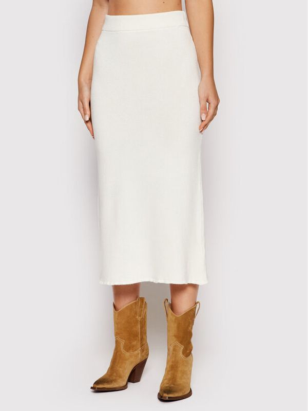 NA-KD NA-KD Миди пола 1100-005677-0244-003 Бежов Slim Fit