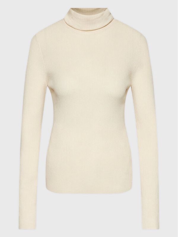 NA-KD NA-KD Поло 1100-006191-0244-003 Бежов Slim Fit