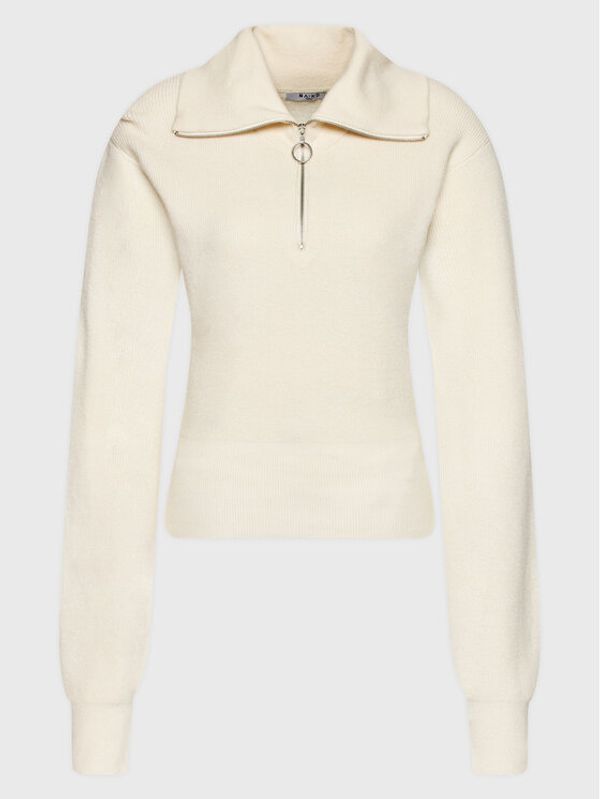 NA-KD NA-KD Пуловер 1018-009305-0244-003 Бежов Regular Fit