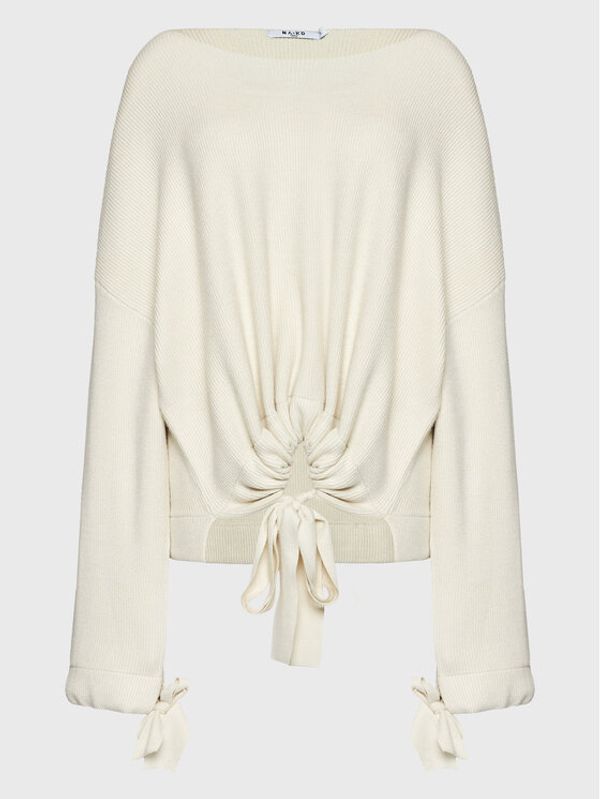 NA-KD NA-KD Пуловер 1018-009377-0260-003 Бежов Relaxed Fit