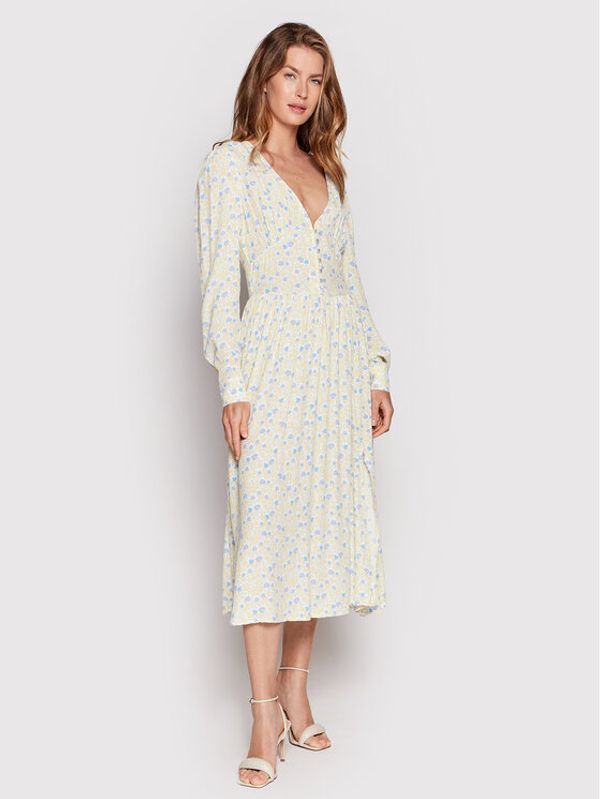 NA-KD NA-KD Рокля тип риза 1018-008514-5371-581 Цветен Regular Fit